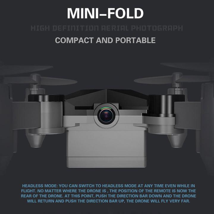 Mini Folding Unmanned Aerial Vehicle