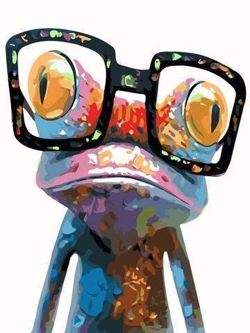 Geeky Frog - Van-Go Paint-By-Number Kit-EZ Rack Shop