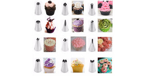 Cupcake Frosting Nozzle Set (14-Pc Set)