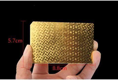 24k Gold Foil Playing Cards with Certificate EZ Rack Shop 24k Gold Foil Playing Cards with Certificate EZ Rack Shop