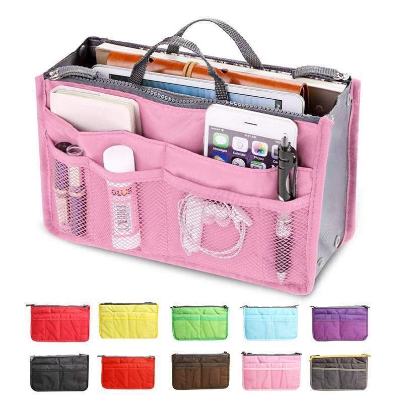 Slim Bag-in-Bag Purse Organizer - Assorted Color-EZ Rack Shop